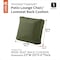 Classic Accessories Montlake FadeSafe Patio Lounge Chair/Loveseat Back Cushion, 23 x 20 x 4 Inch, Heather Fern 62-060-HFERN-EC - alternate 9